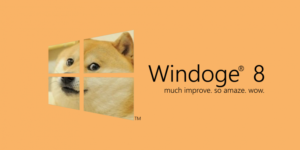 You guys got Windoge 8?