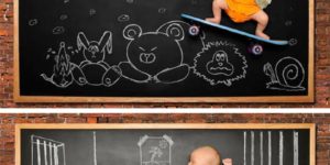 Baby’s Blackboard Adventures