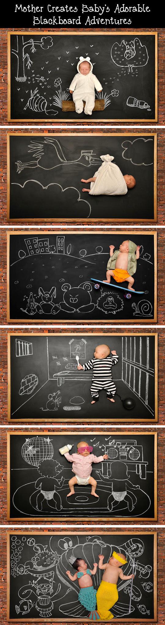 Baby's Blackboard Adventures