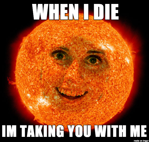 Overly Attached Sun