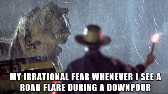 Irrational fear.