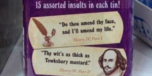 Shakespearean Insult Bandages!