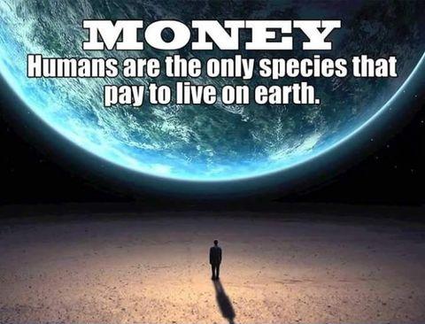 Paying to live on Earth