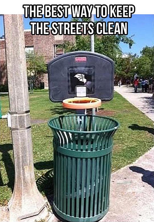 No More Trash On The Streets Ever Again