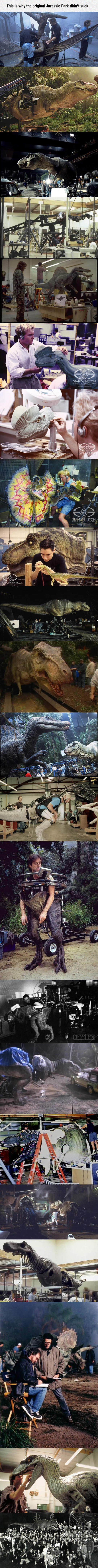 The reason Jurassic Park didn't suck.