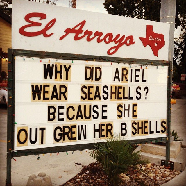 Why did Ariel wear seashells?