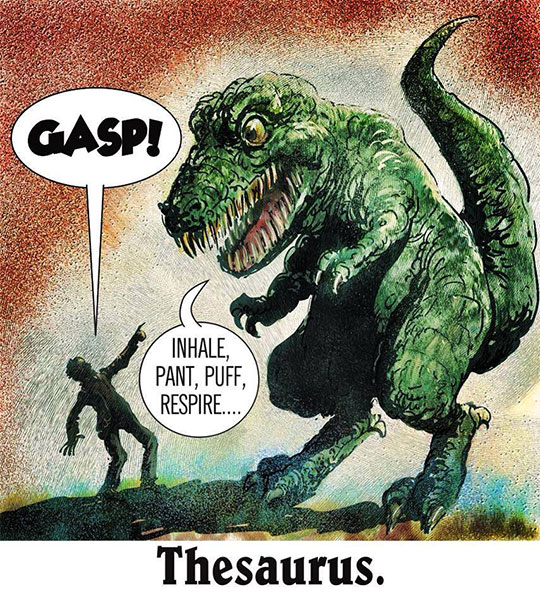 Attack of the Thesaurus!