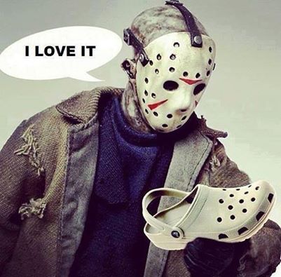 Jason goes shoe shopping.