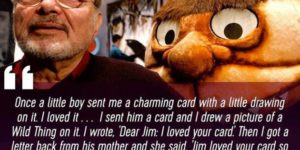 Maurice Sendak recieves the highest of compliments