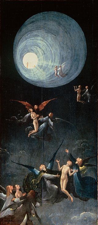 Around 1490 H.Bosch knew of near death experiences and painted 'light at the end of the tunnel'.