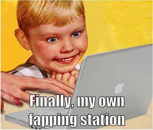 When I got my first laptop.