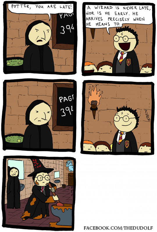 You think you're clever, Potter?