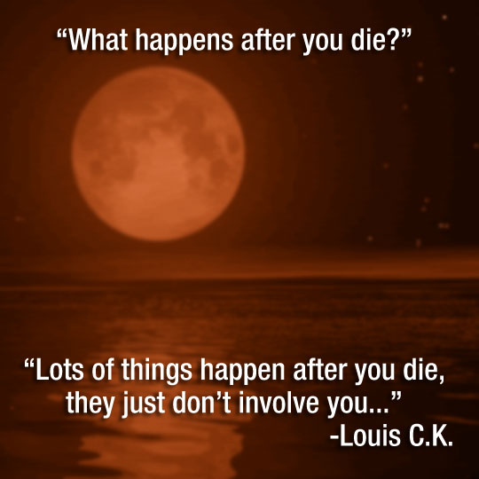 What happens after you die?