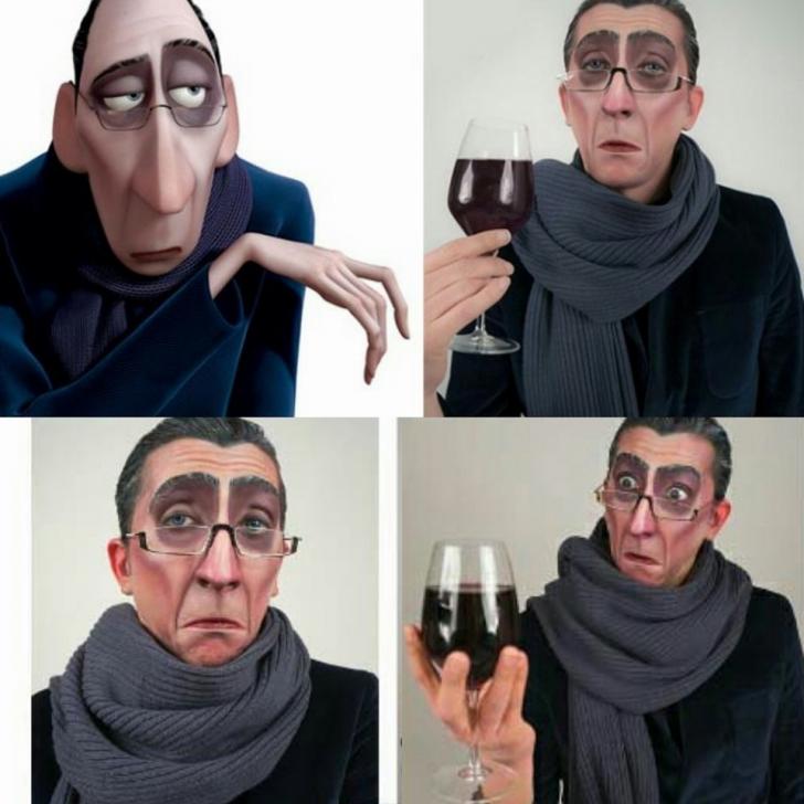 Anton Ego cosplay is fantastic