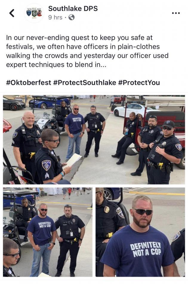Southlake PD goes undercover.