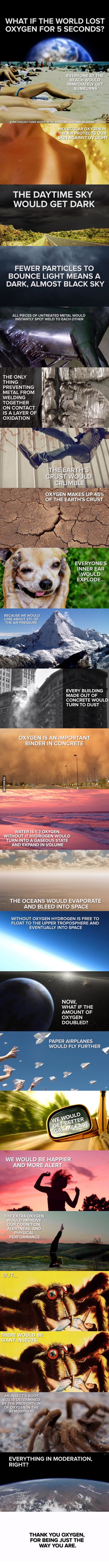 What if the world lost oxygen for 5 seconds?