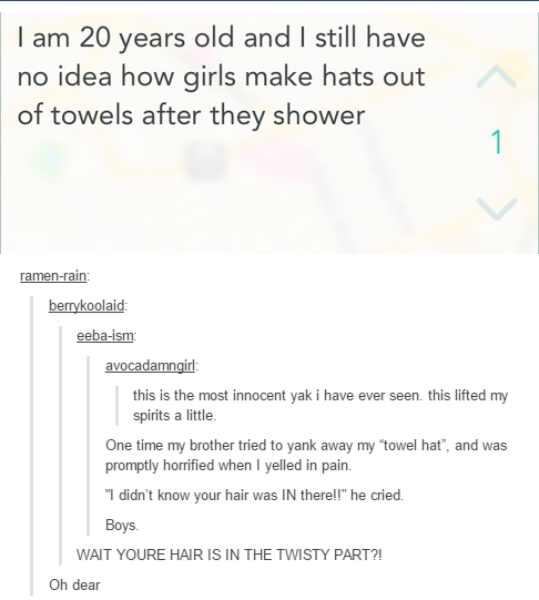 Towel hats