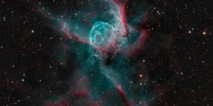 Thor’s Helmet – A 30 light year wide bubble of oxygen