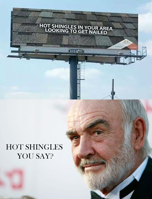 Hot shingles?