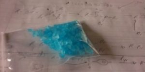My chemistry teacher had some “rock candy” for us today.