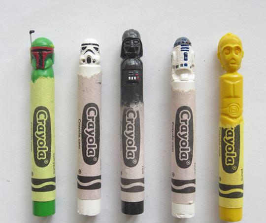 These are not the crayons you're looking for...