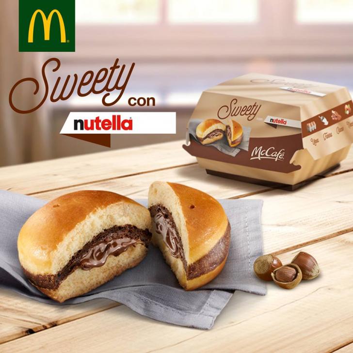 McDonald's Italy Just Launced The Nutella  burger