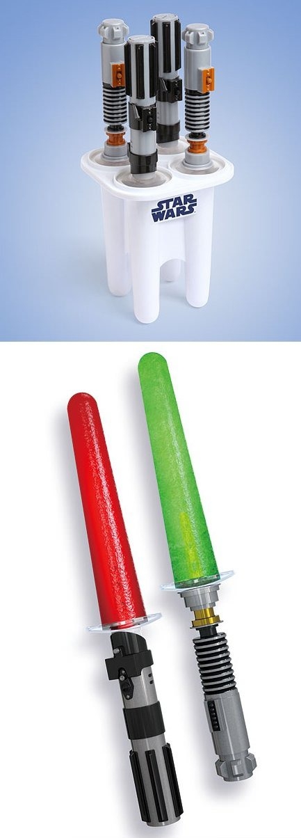 Star Wars Glowing Lightsaber Ice Pop Maker