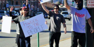 Protests in Colorado today.