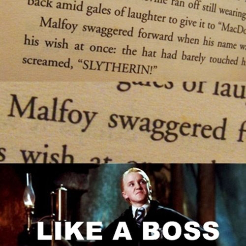 Slytherin Swagger.