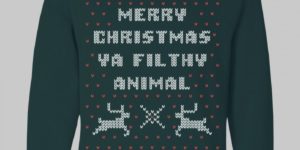 Awesome Home Alone Christmas Sweater Crewneck