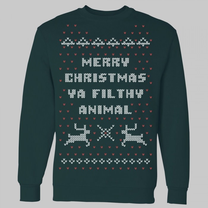 Awesome Home Alone Christmas Sweater Crewneck