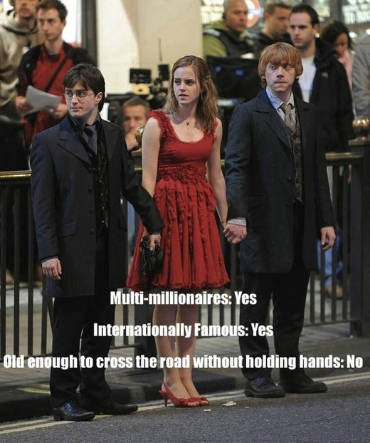 Harry Potter logic.