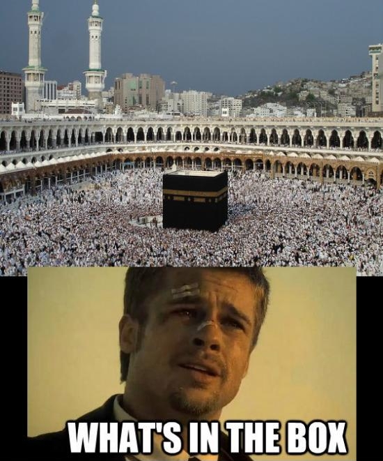 Every year when the trek to Mecca starts.