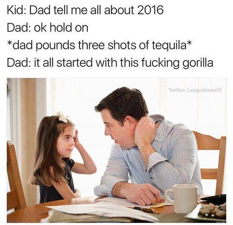 Dad, tell me about 2016
