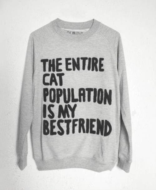 I have found my sweatshirt.