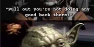 Immature Yoda is immature