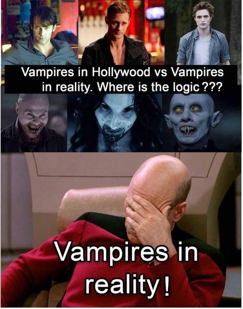 Those hot vampires aren't even real!