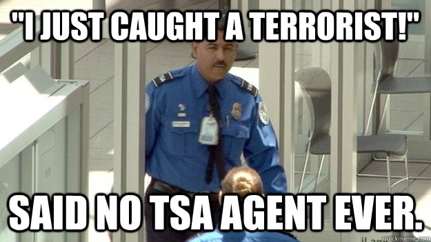 Thank you TSA...