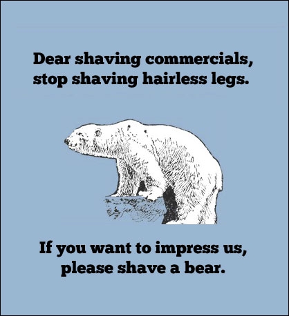 Dear shaving commercials