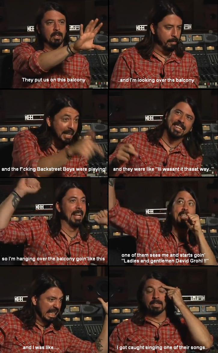 Dave Grohl is the man