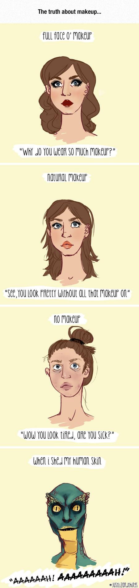 The many faces of makeup