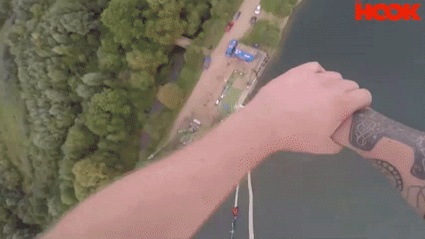 Bungee Jump and Dunk Record