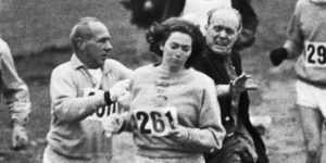 A time when women couldn’t run a marathon.