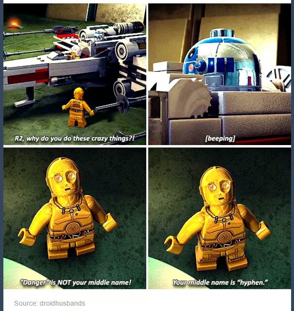C-3PO is a straight savage