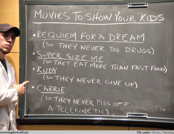 Movies to show your kids.