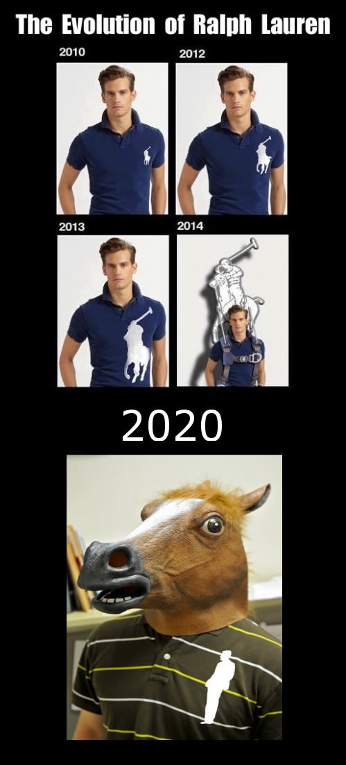 The evolution of Ralph Lauren