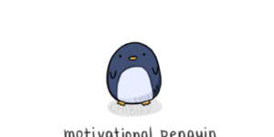 Motivational Penguin.