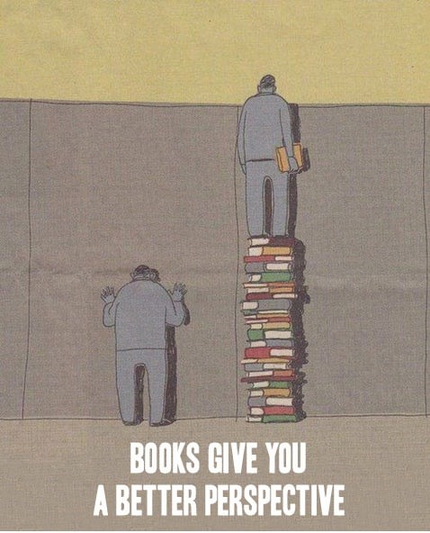 Books are good.
