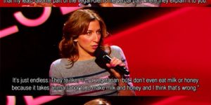 Chelsea Peretti on vegans