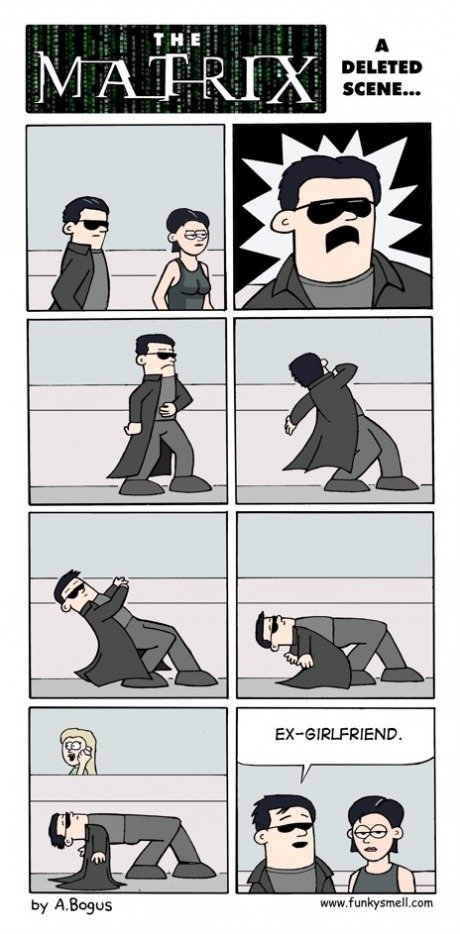 The Matrix - A Deleted Scene.